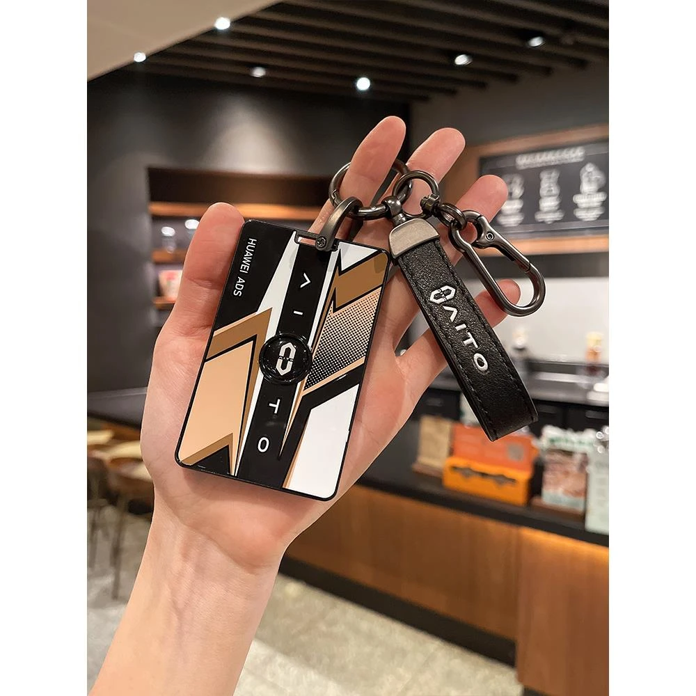 专用问界卡片钥匙套m7焕新版华为m9卡套汽车aitoM5卡片保护壳包扣