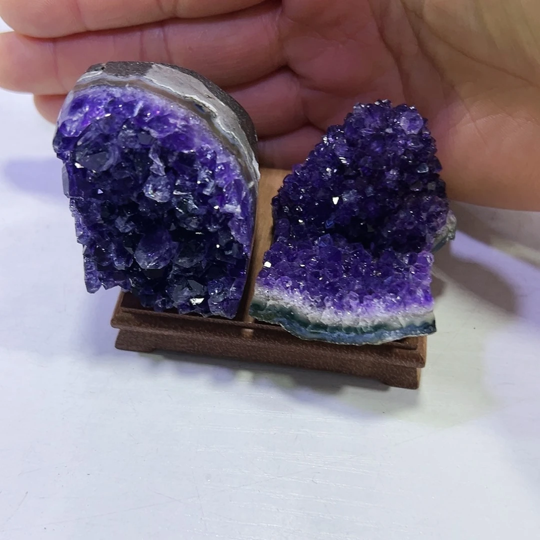 ****甜大型摆件（非配饰）紫晶未镶嵌晶