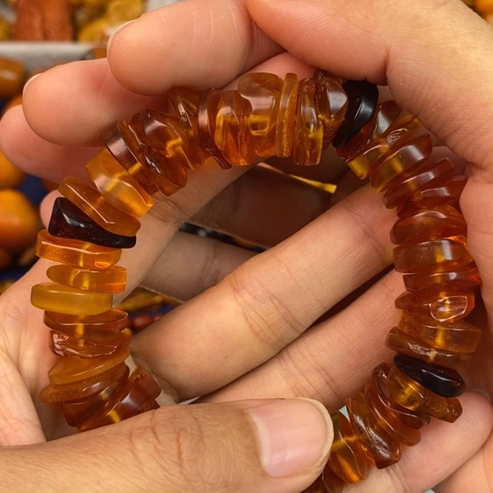 琥珀未镶嵌珠宝奇石