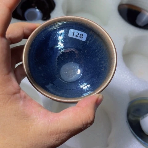 茶盏原矿原釉柴烧建盏