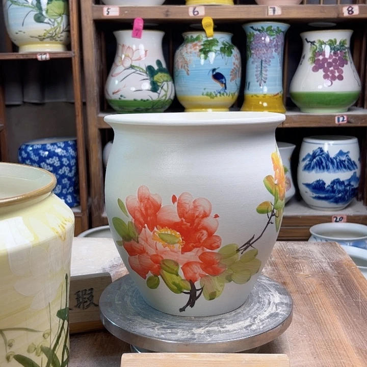 圆口牡丹 新款新款陶瓷陶瓷