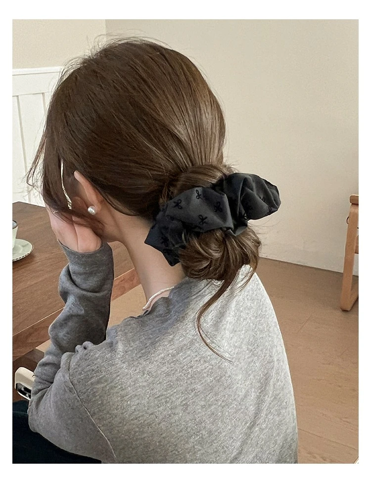 【梦澜对对碰个人单】发圈对对碰可爱韩系小香风大肠发圈方巾