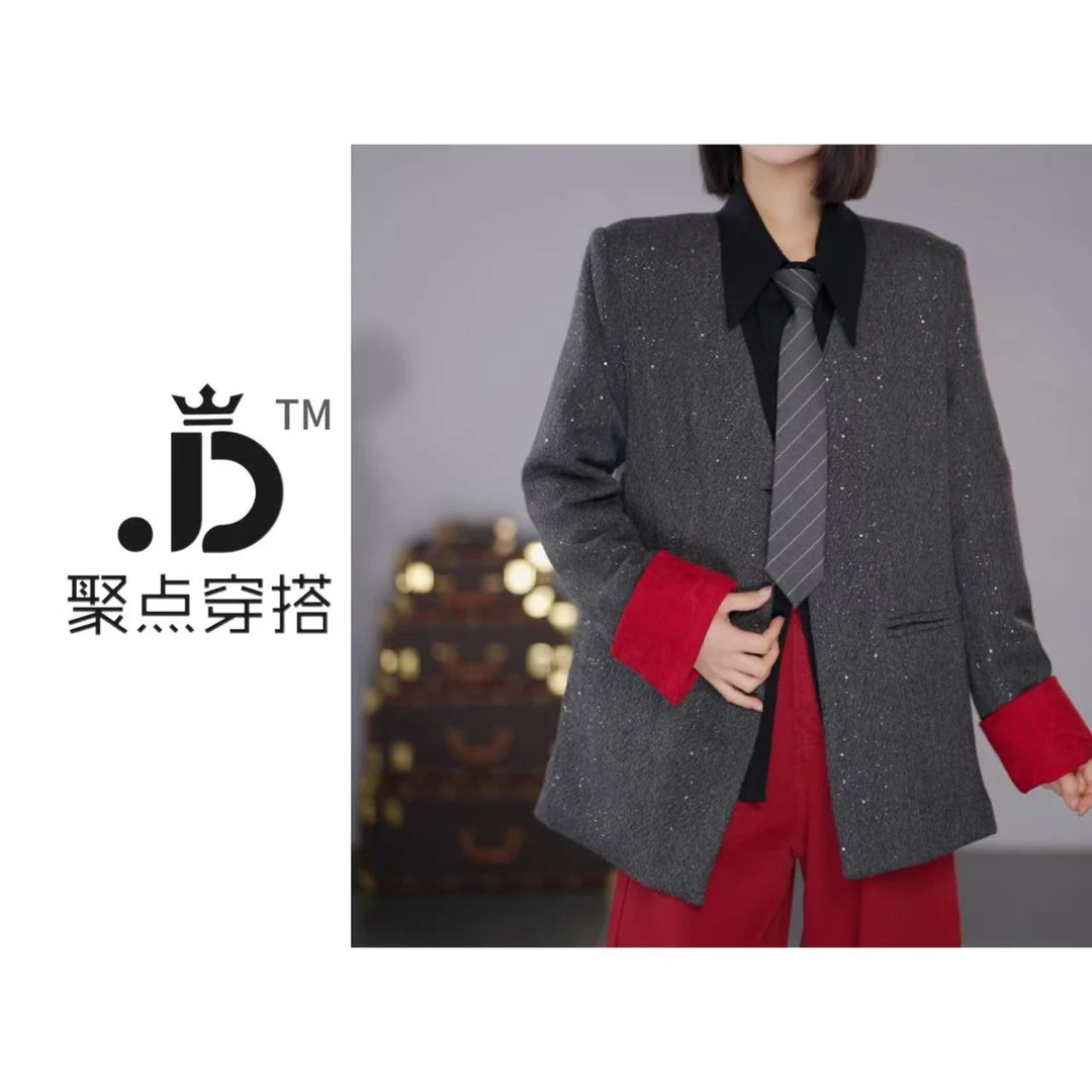 JUDIAN-【奢华瑰梦】加棉加厚气质款上衣8jd663337