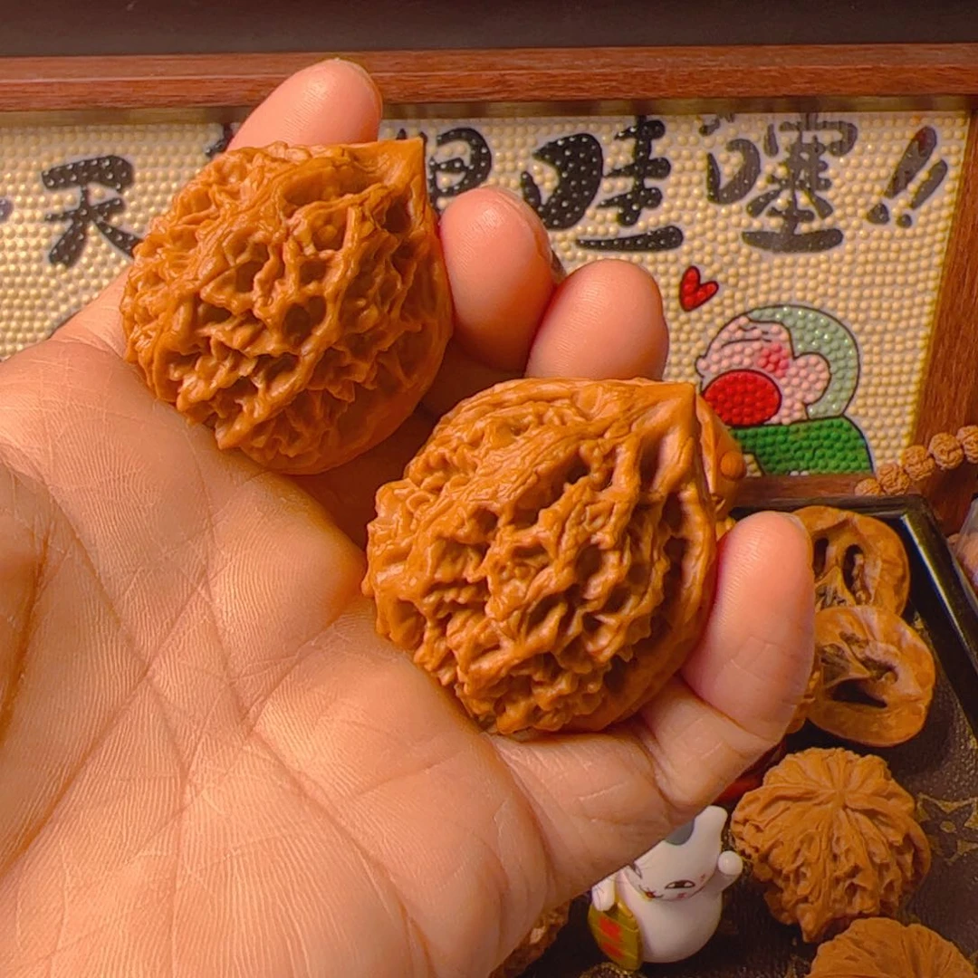 把件文玩核桃太行龙纹38