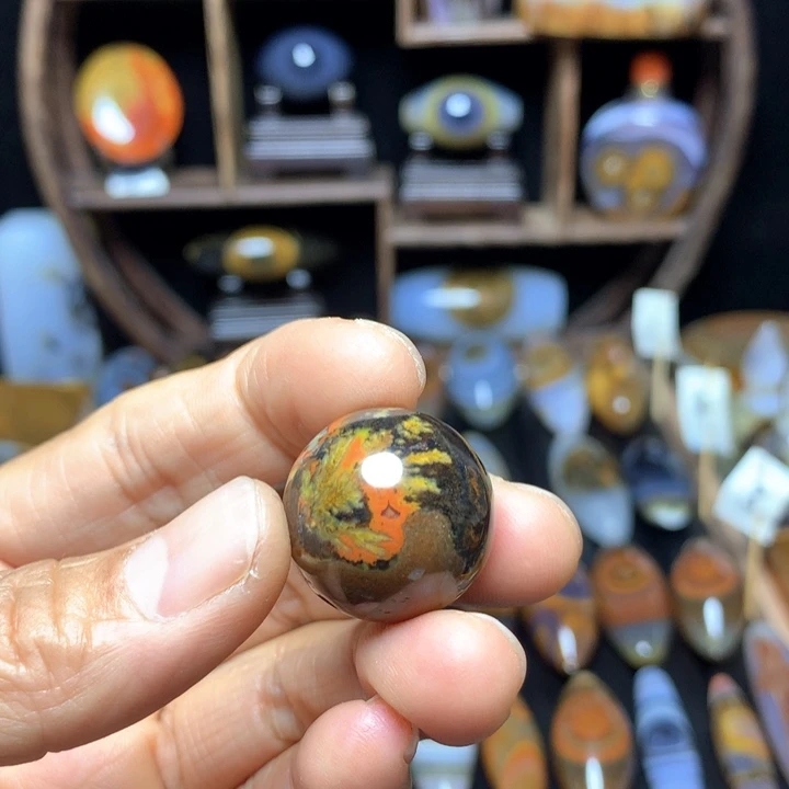 未镶嵌颈饰玛瑙/玉髓摆**生