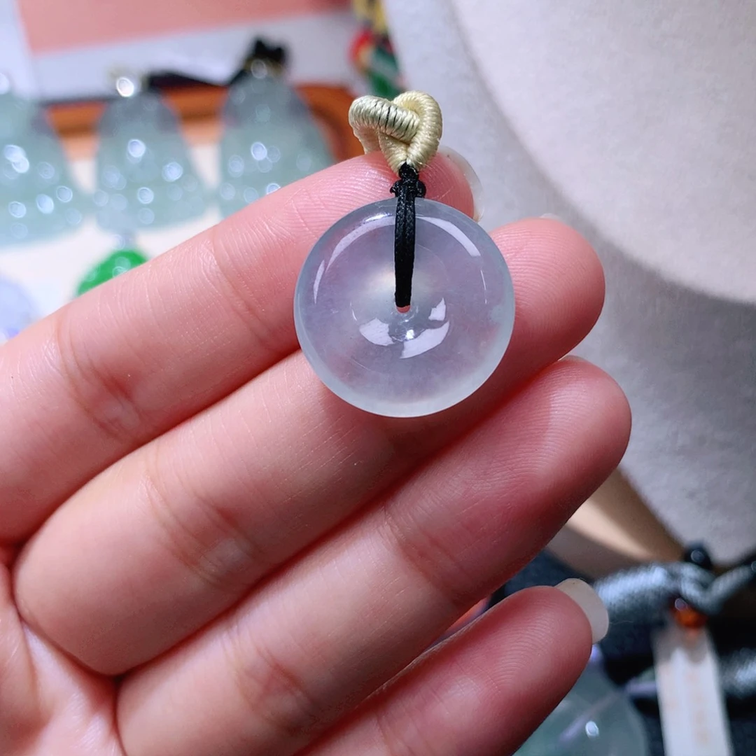 颈饰未镶嵌翡翠扣子20.2*5