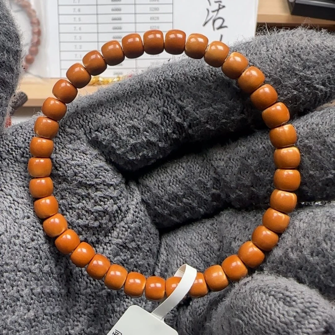 吊坠橄榄核老挝6.1mm三花单圈