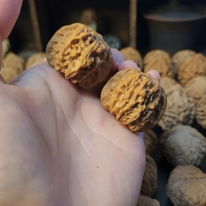 老***b文玩核桃吊坠36蓟县红马蹄