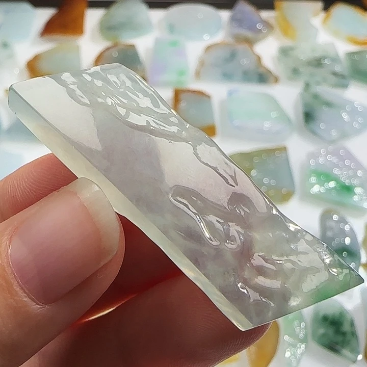 定制翡翠未镶嵌翡翠定制