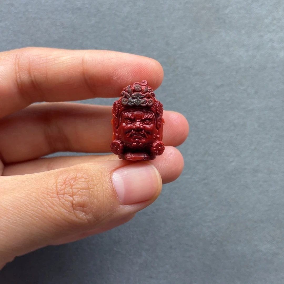 南红玛瑙配饰未镶嵌黄财神