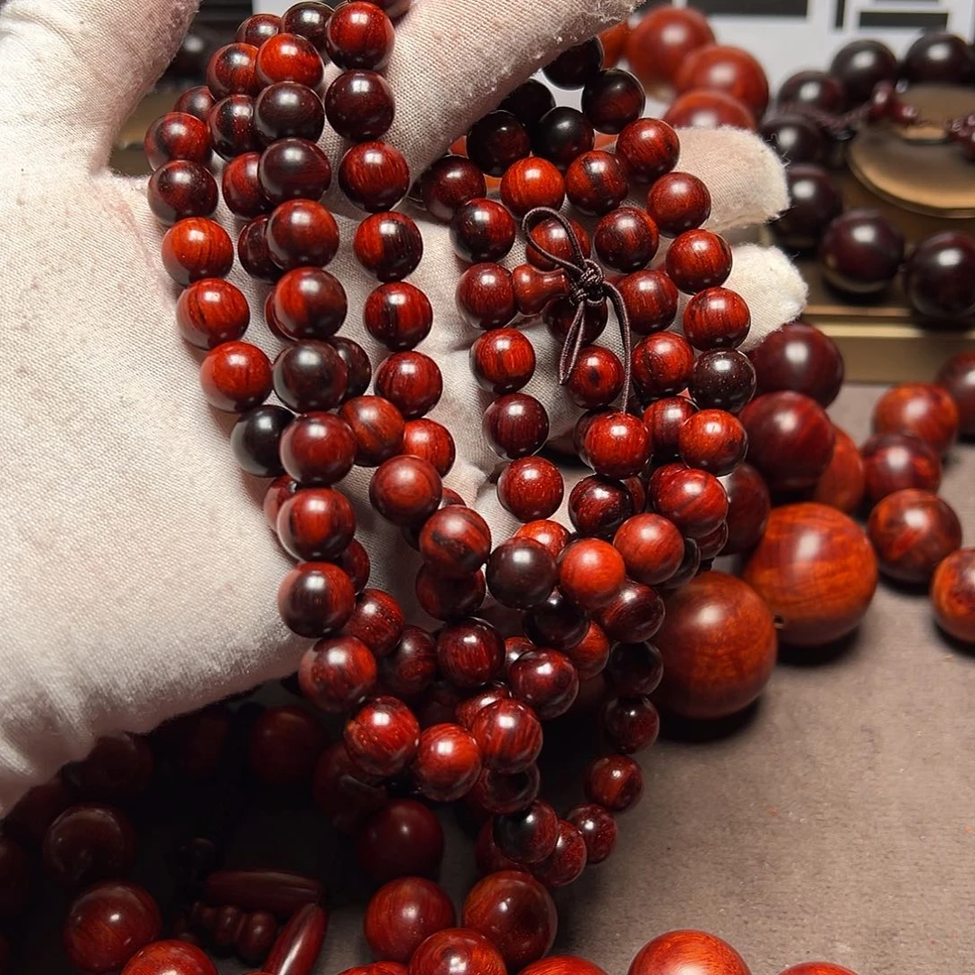 木1.0泥料带火焰纹108颗