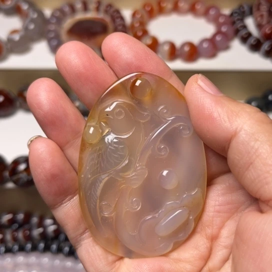 玛瑙/玉髓未镶嵌手链