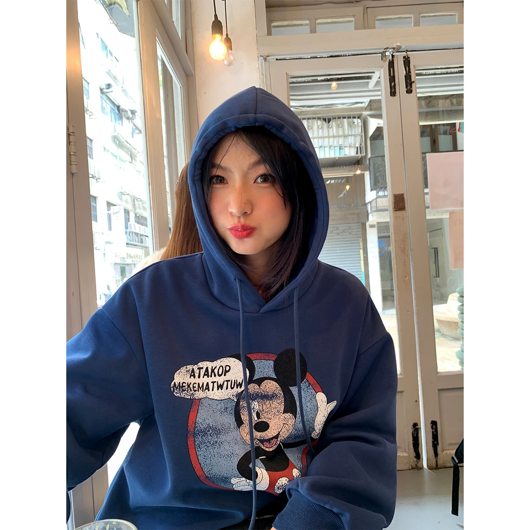 落落狷介LUOLUOJUANJIE 9月25日20:00点上新 连帽卫衣女