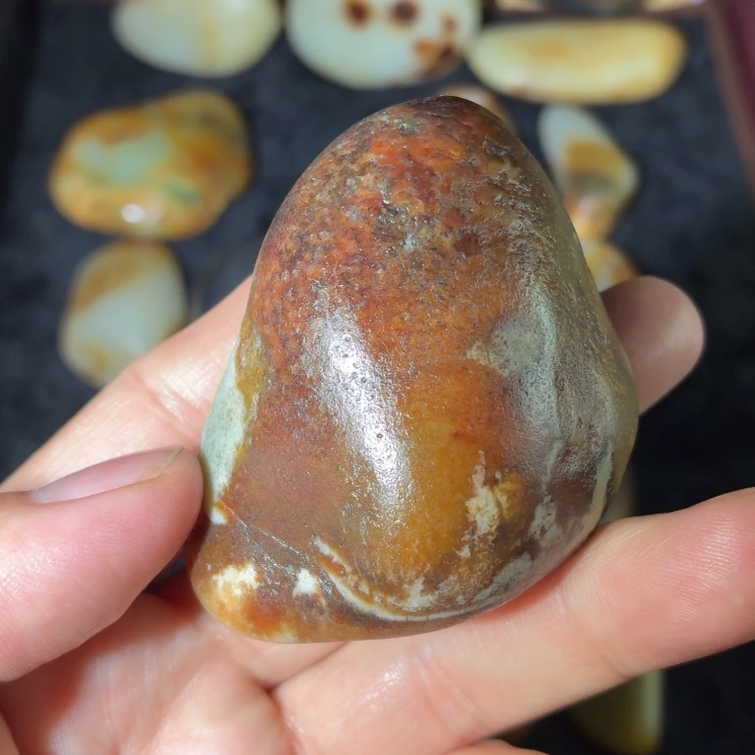 和田玉未镶嵌挂件138