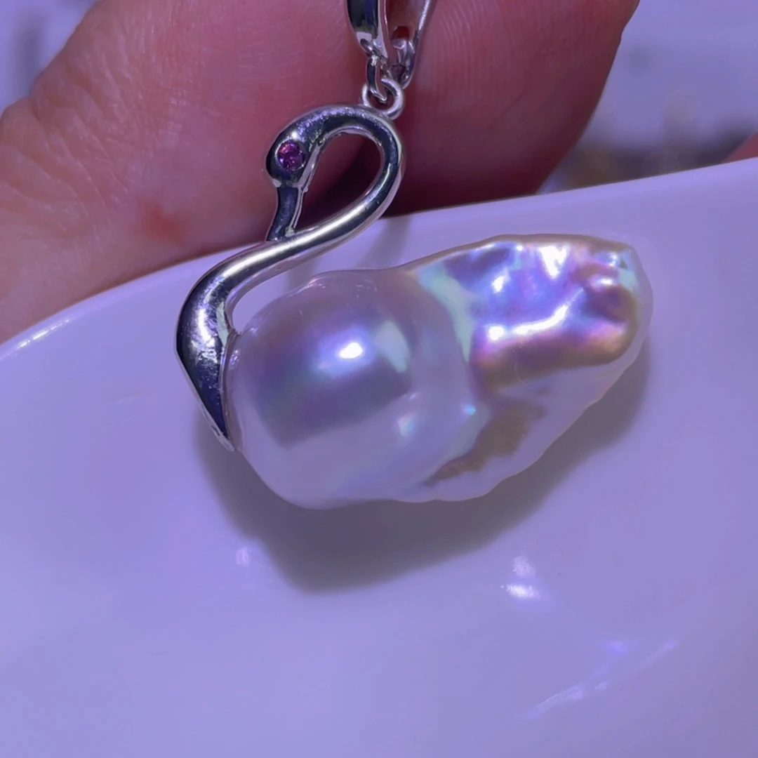 未镶嵌天然淡水珍珠吊坠淡水珍珠