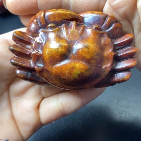 白玉菩提吊坠摆件