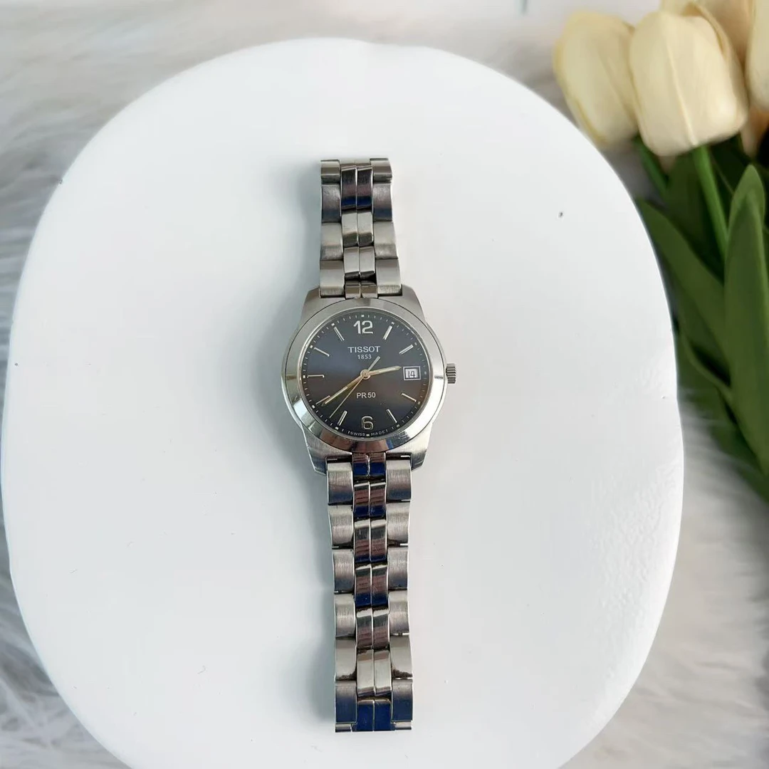 99新 Tissot/天梭 天梭银色天梭腕表