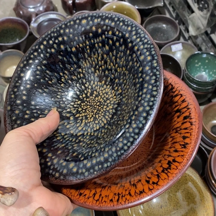 马***海茶盏建阳建盏全品鹧鸪