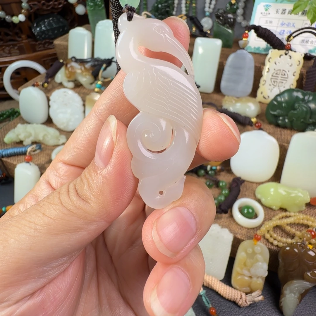 和田玉（白玉）未镶嵌颈饰