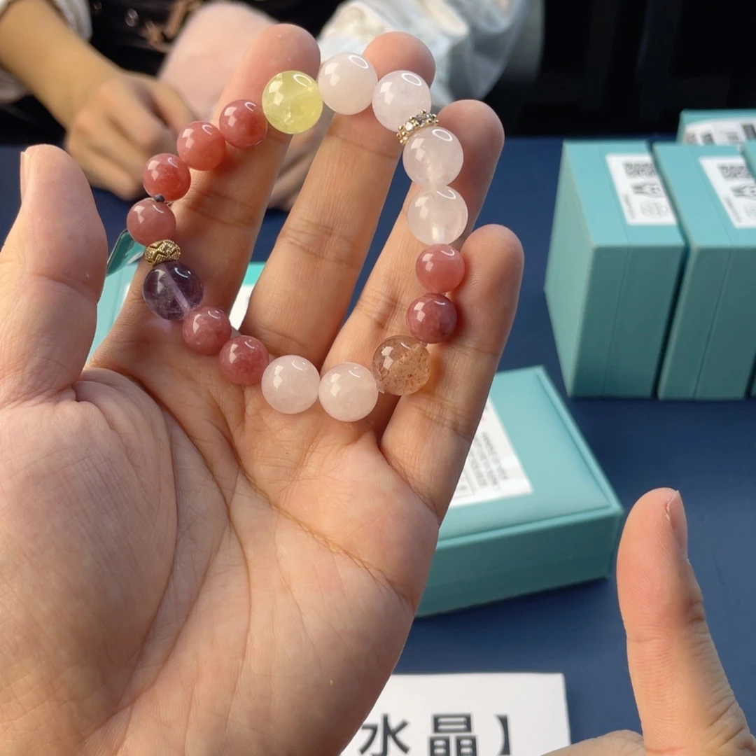 银S925镶嵌手链水晶