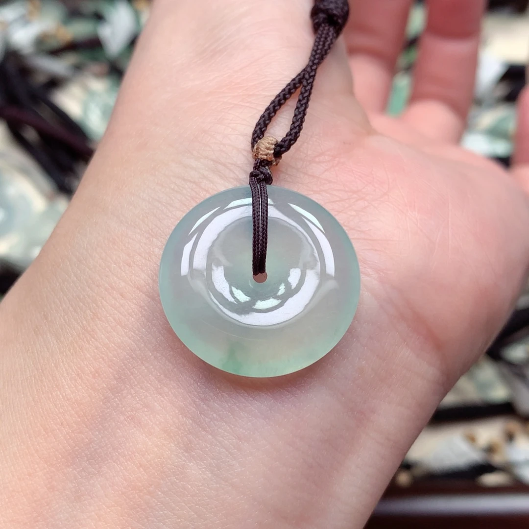 翡翠未镶嵌颈饰扣子