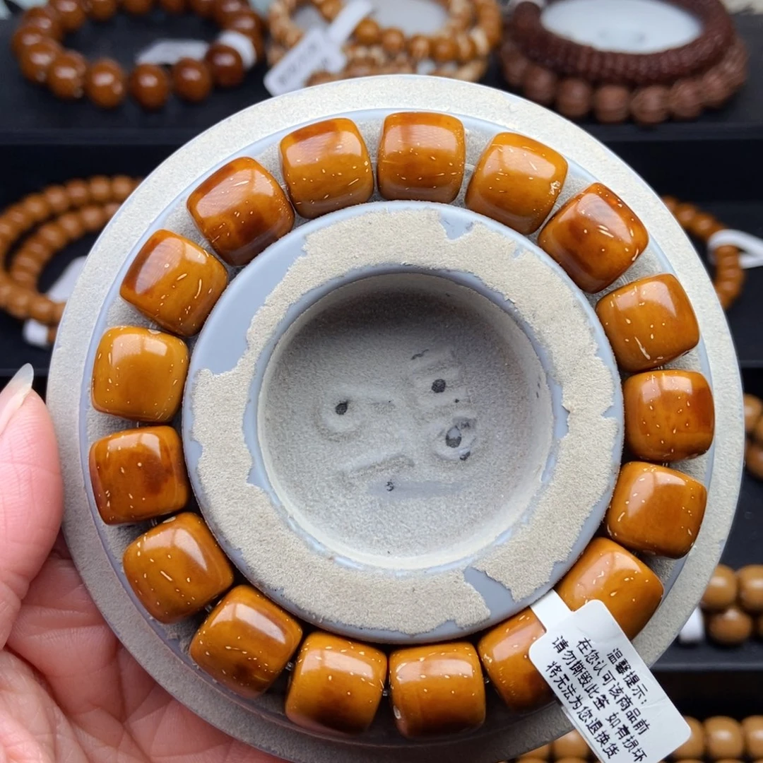 紫金鼠手串13mm精品近实心直切老型