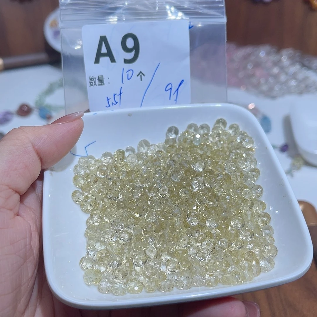 水晶珠宝半成品未镶嵌A9