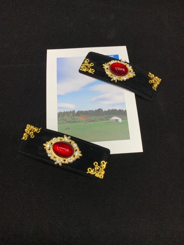 【朵玛】民族风女原创发卡边卡