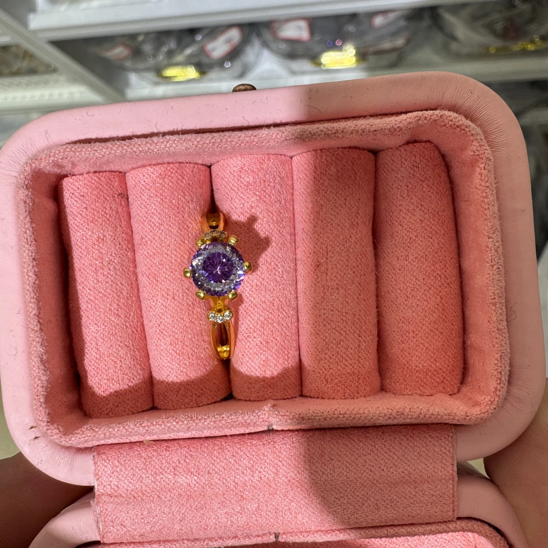 大表姐时尚气质经典百搭款戒指A007