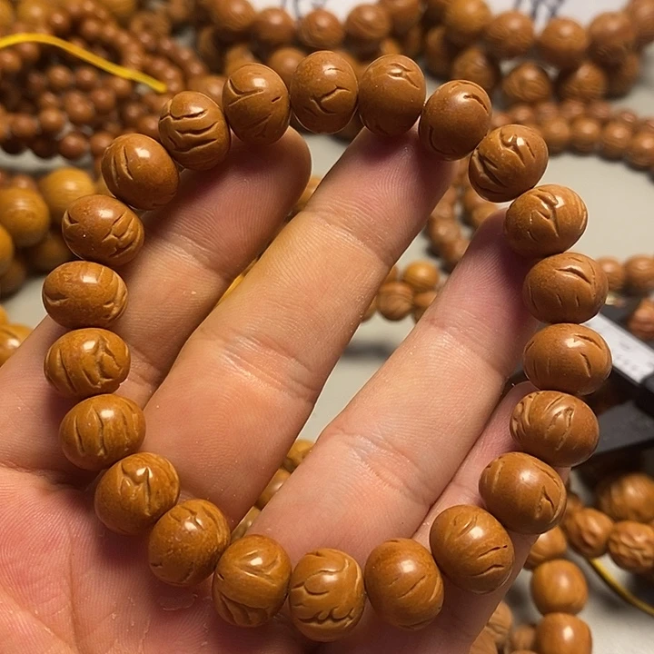 吊坠桃核龙纹苹果圆12.5*11