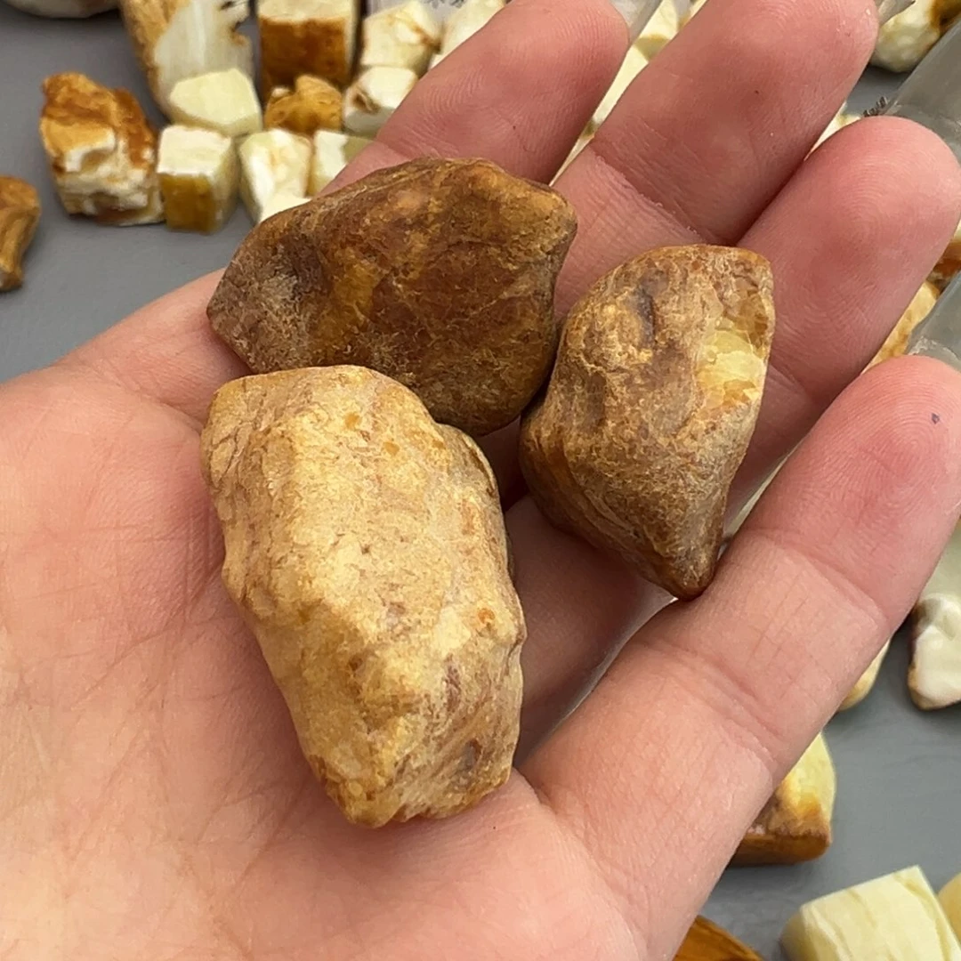 定制琥珀未镶嵌娱*哥蜜蜡