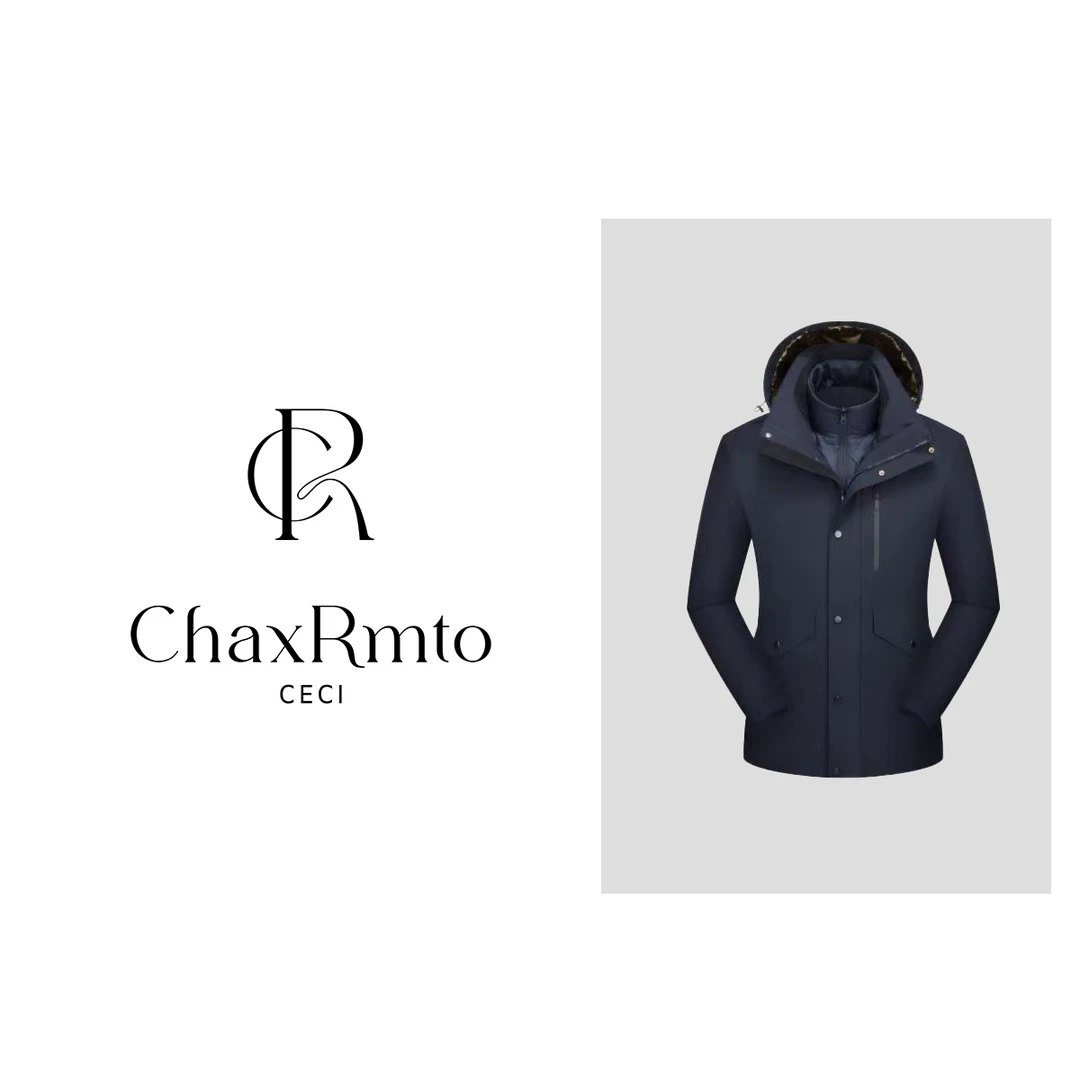 ChaxRmto斯斯90白鹅绒25冬男女三层复合工艺强防水羽绒服SD1A1633