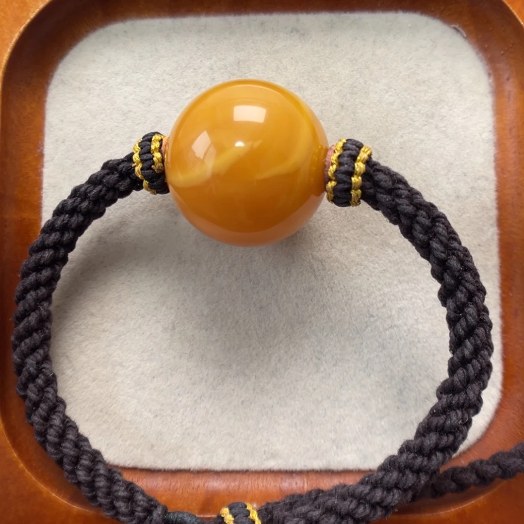 蜜蜡未镶嵌手绳蜜蜡