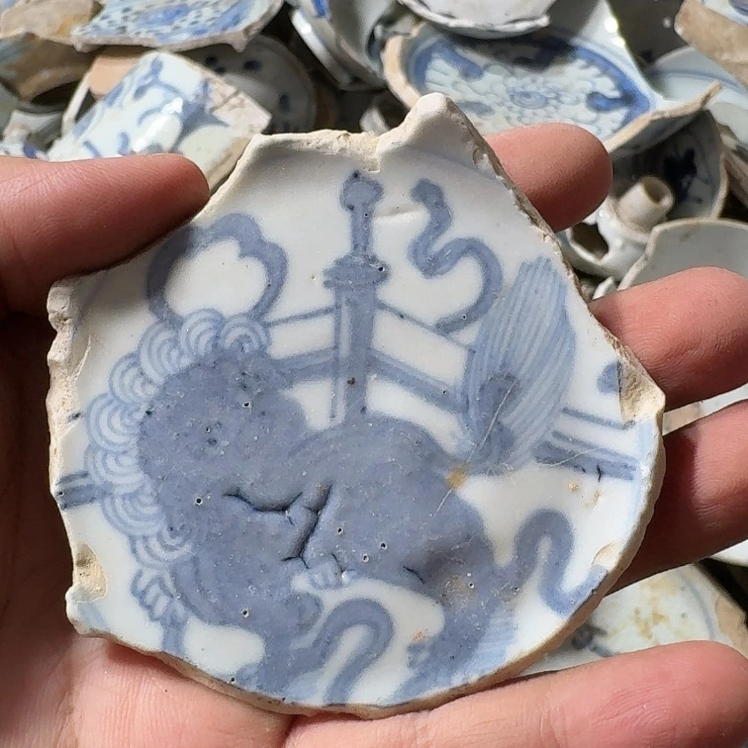 那***哈瓷片瓷片标本，顺丰包邮