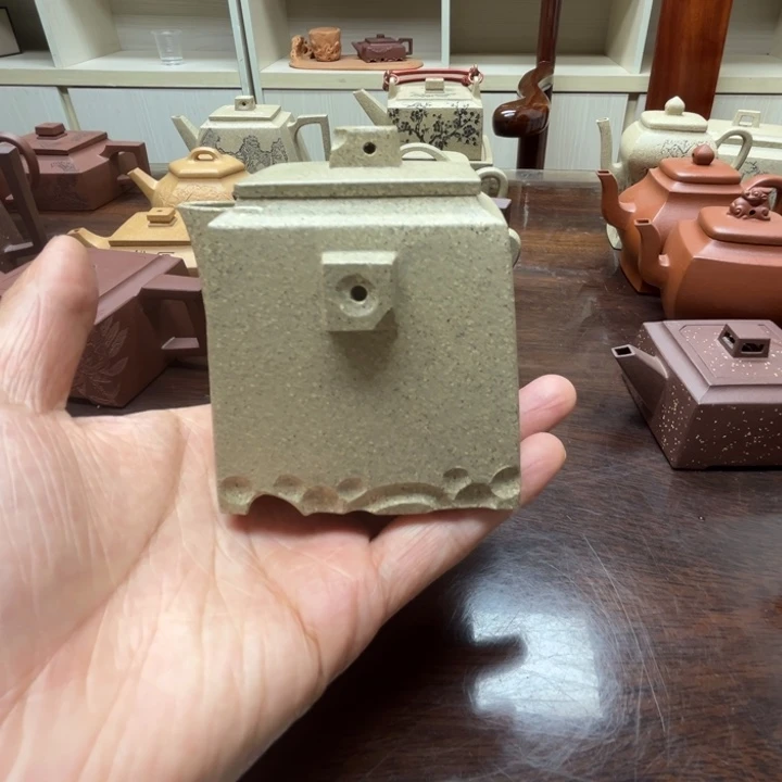 茶壶紫砂芝麻段全手工180c c