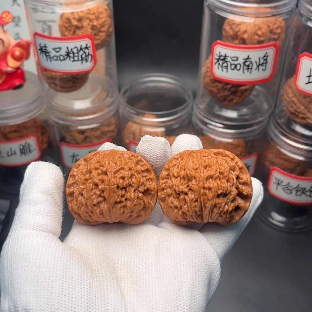 把件文玩核桃45.5精品水龙纹