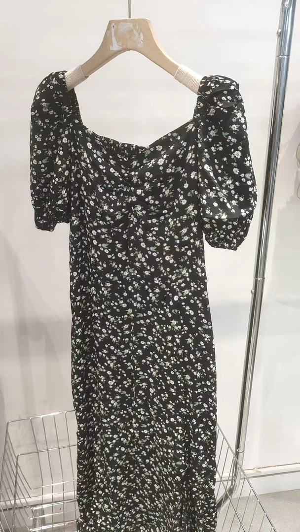 欧美佳女装2025夏季新款长裙6372