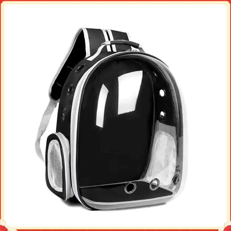 宠物用品猫包太空舱背包外YCGC出便携宠物包猫咪透明背包狗【悦成】