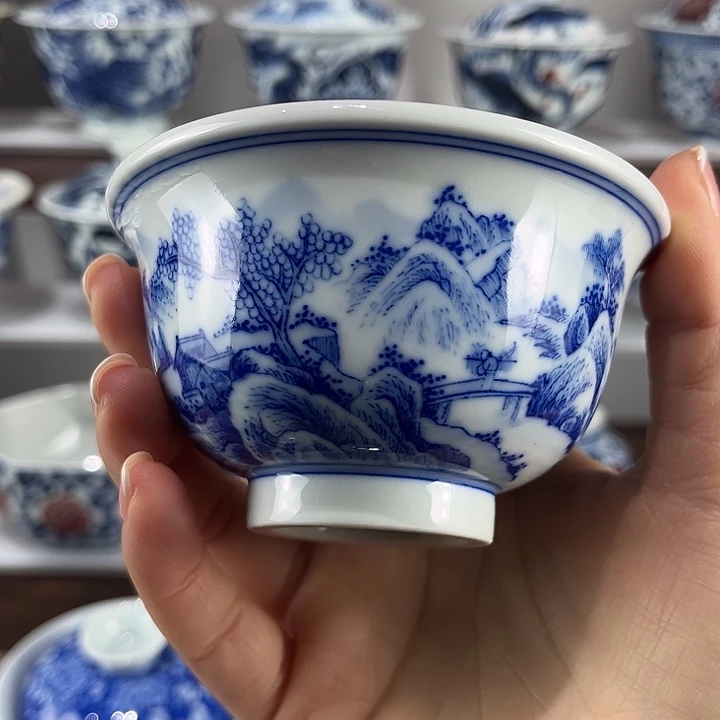 景德镇陶瓷手工手绘