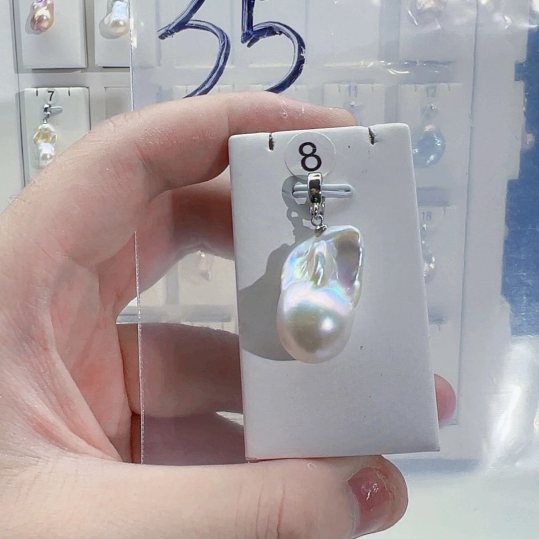 合金淡水珍珠颈饰