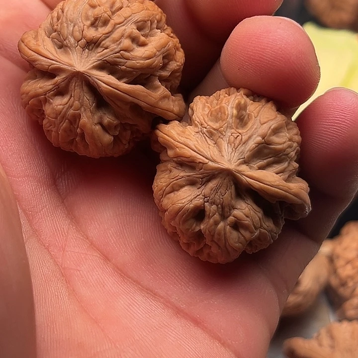 飞***高把件文玩核桃将军