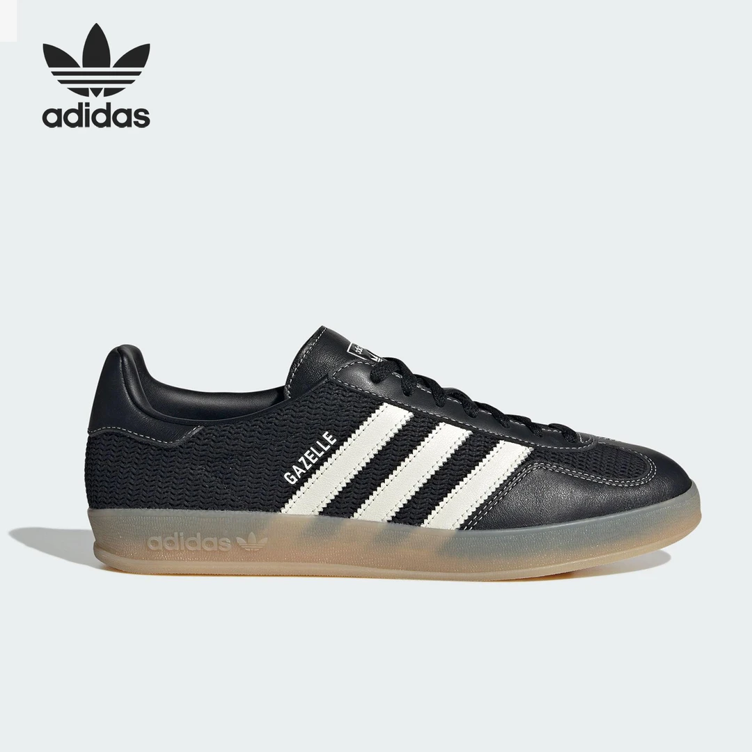 Adidas/阿迪达斯正品三叶草男女锯齿三条纹休闲板鞋鞋子JQ7084