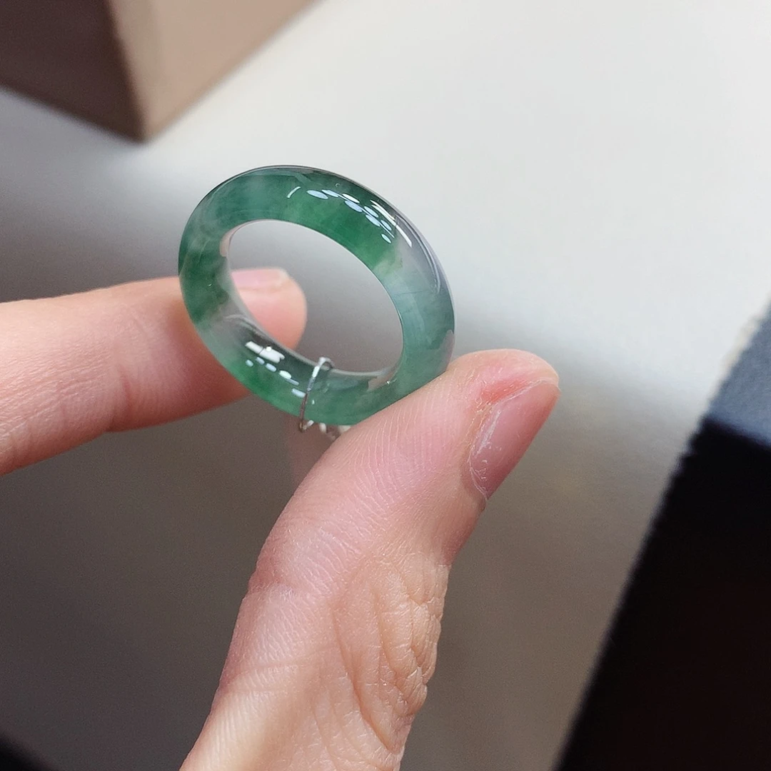 翡翠戒指未镶嵌15号