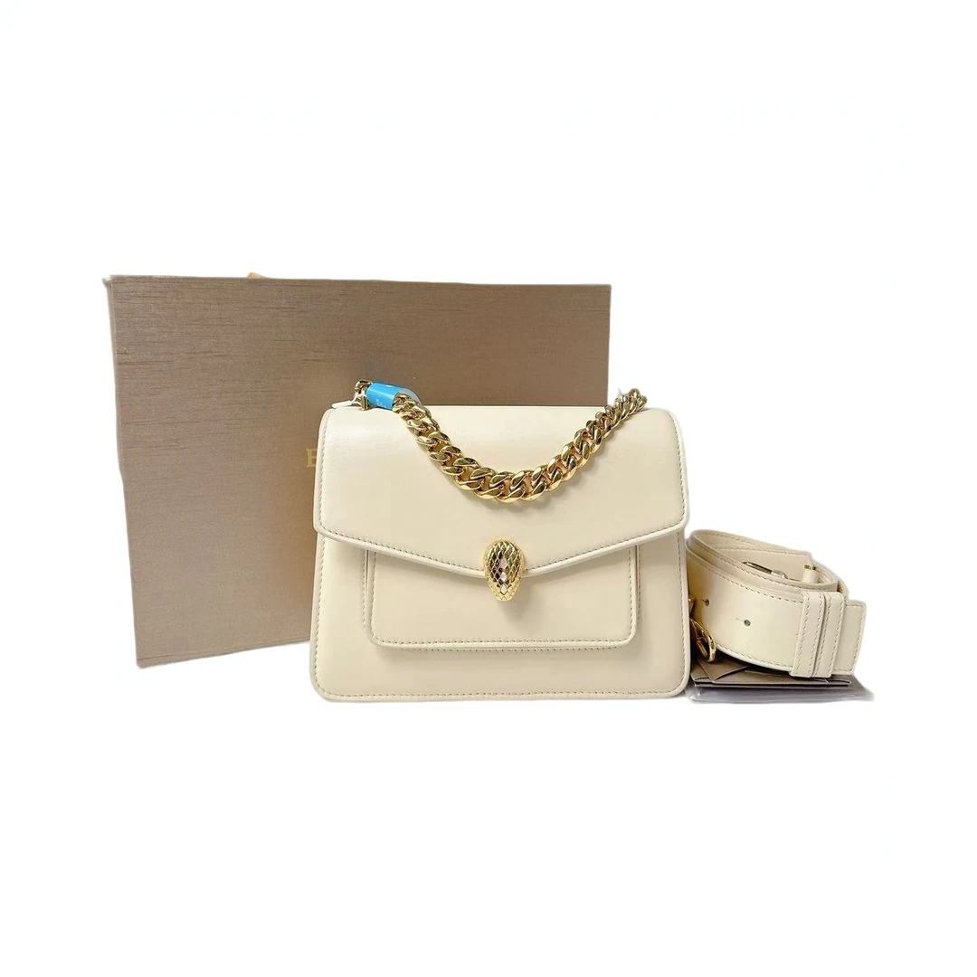 95新 BVLGARI/宝格丽 安洁利严选蛇头包/0009921