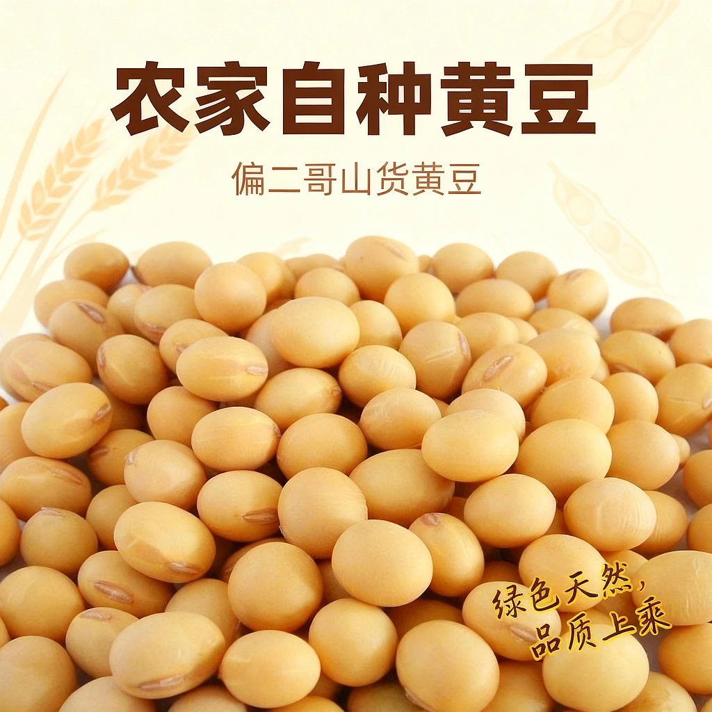 偏二哥山货农家黄豆