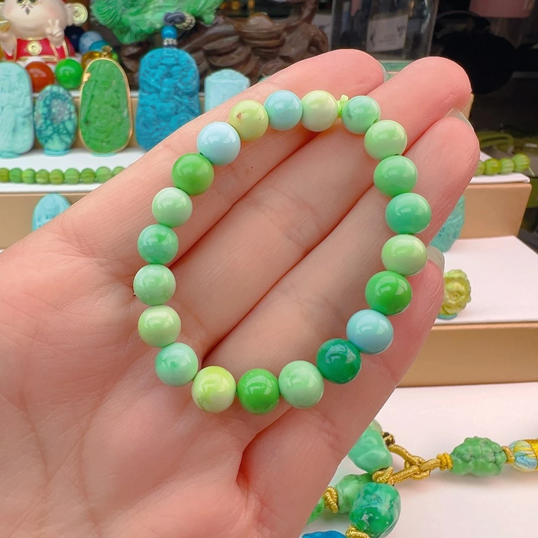 未镶嵌绿松石项链