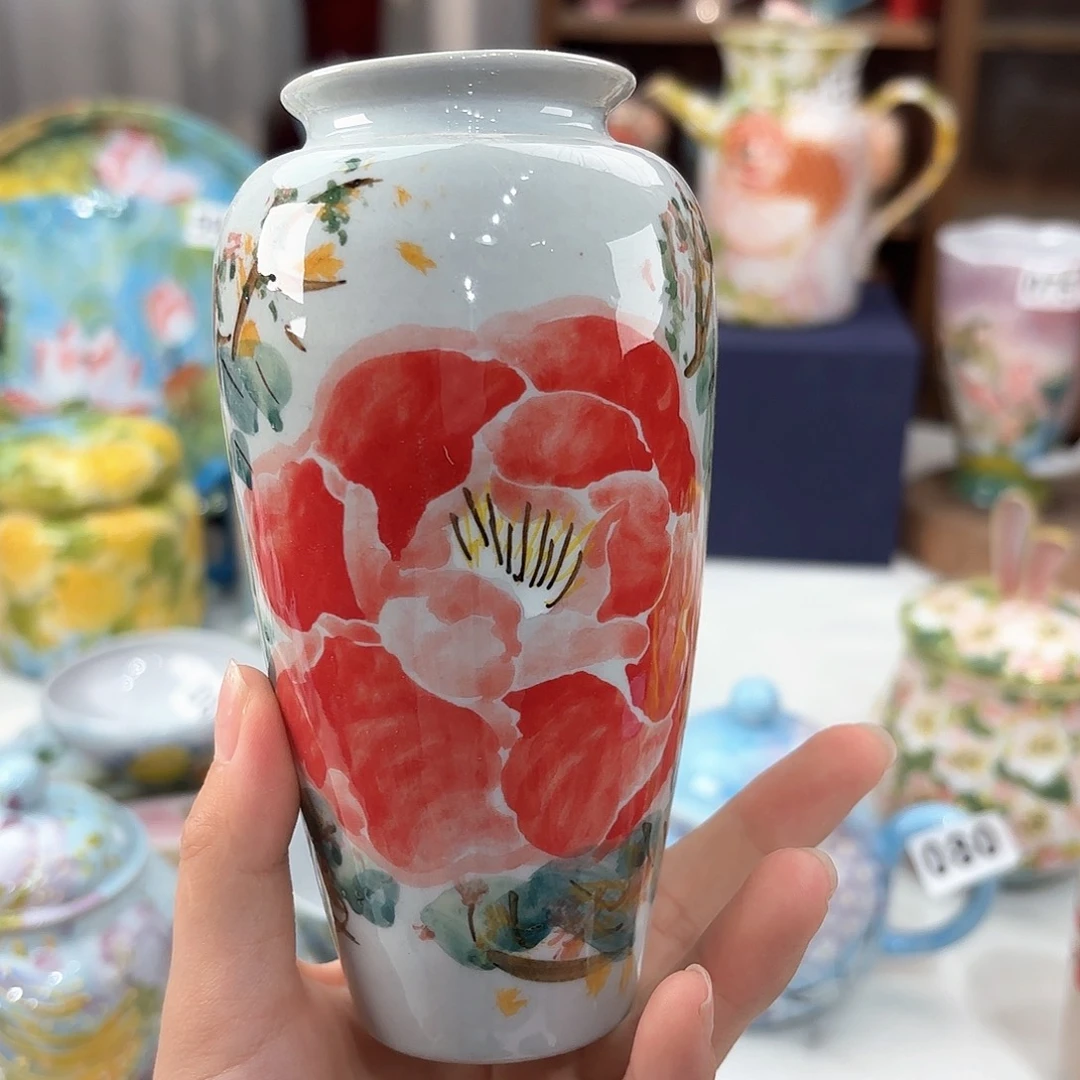 景德镇手绘高温釉下彩陶瓷茶具