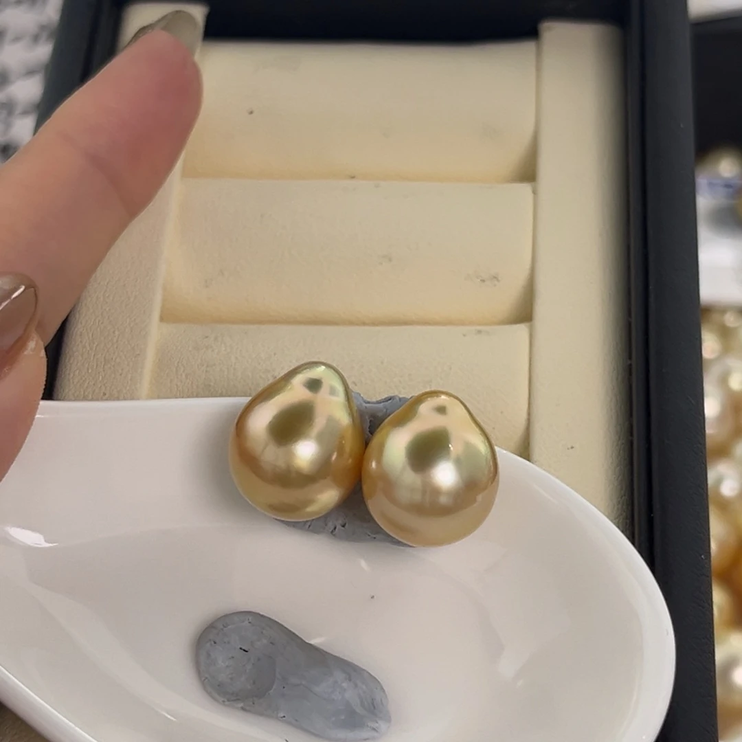 定制海水珍珠发饰未镶嵌