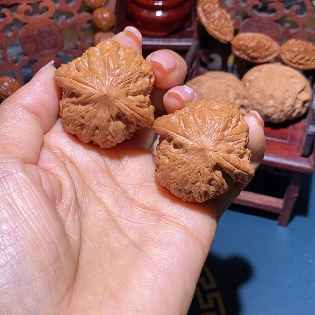 文玩核桃把件铁锤41.5