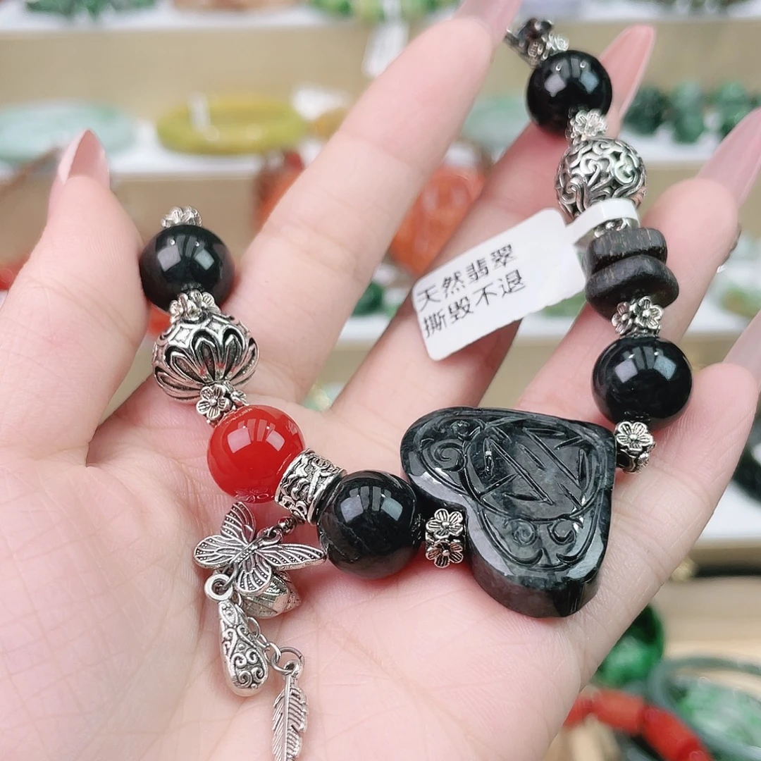 翡翠未镶嵌手链手链